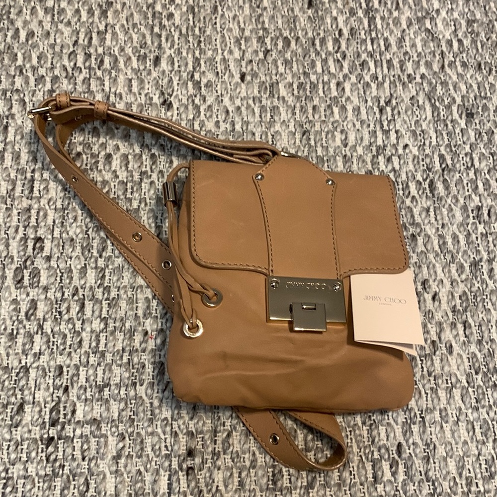 Jimmy Choo cross body leather handbag